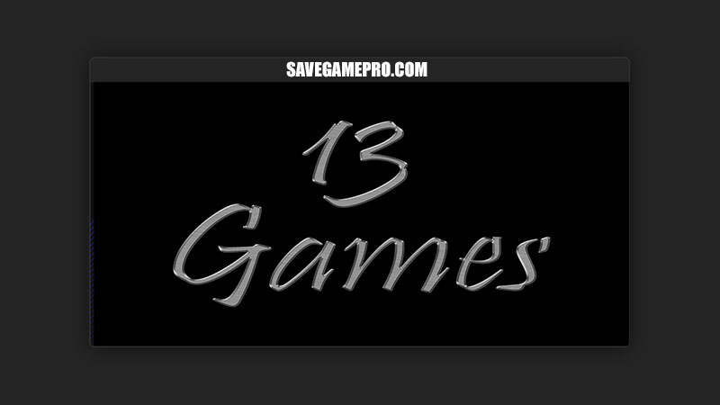 13 Games' Project Sampler [v1.0] 13
