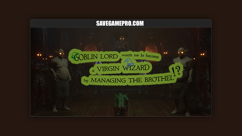 Goblin Lord Wants Me to Become a Virgin Wizard by Managing the Brothel! [v0.096] Happy Pillow